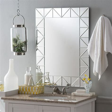 Bonus It serves as a picture-perfect checkpoint to touch up your makeup or fix your hair before heading out the door. . Walmart bathroom mirrors